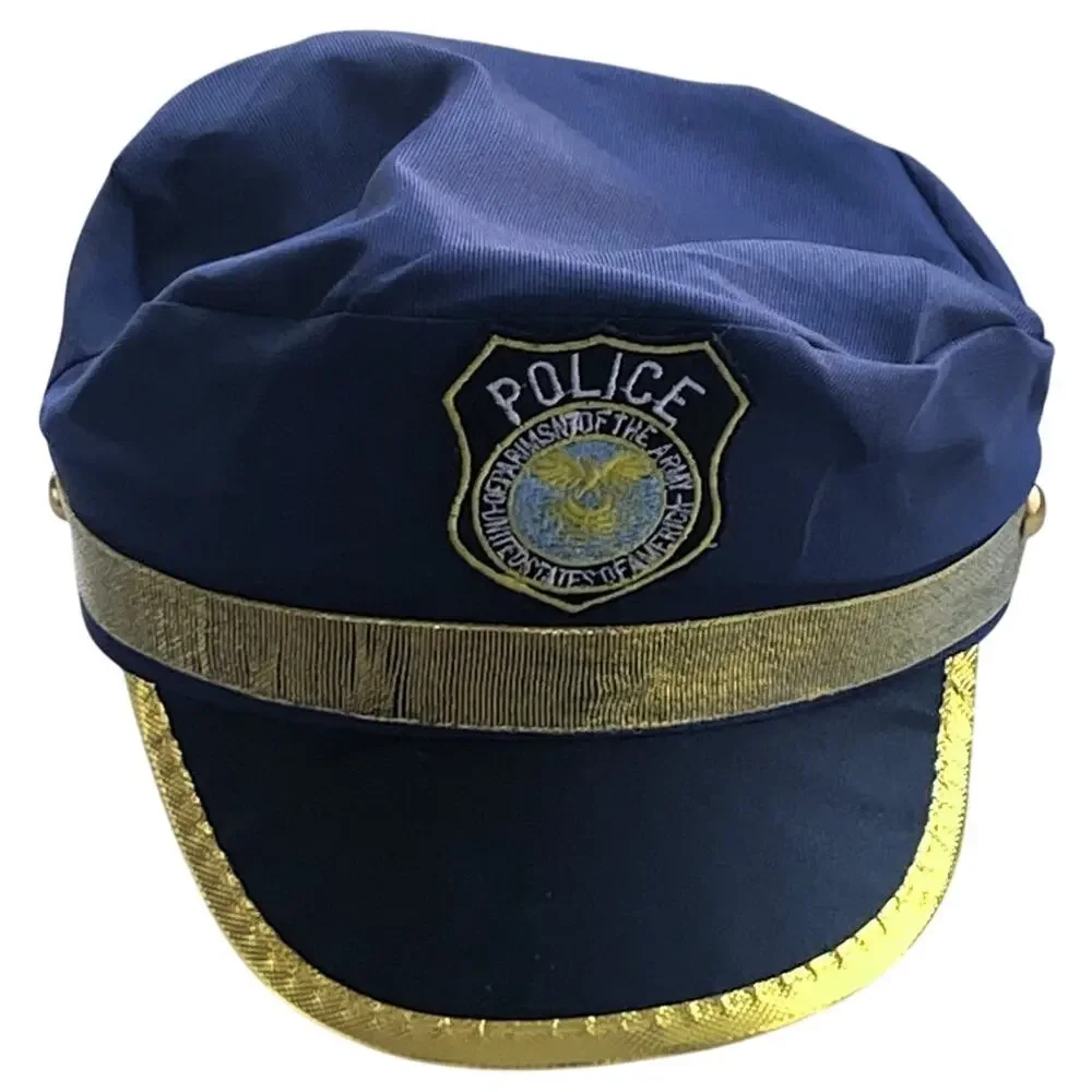NWT ~ Set/6 Children's Policeman Uniform Halloween Dress Up Play Costume ~MEDIUM